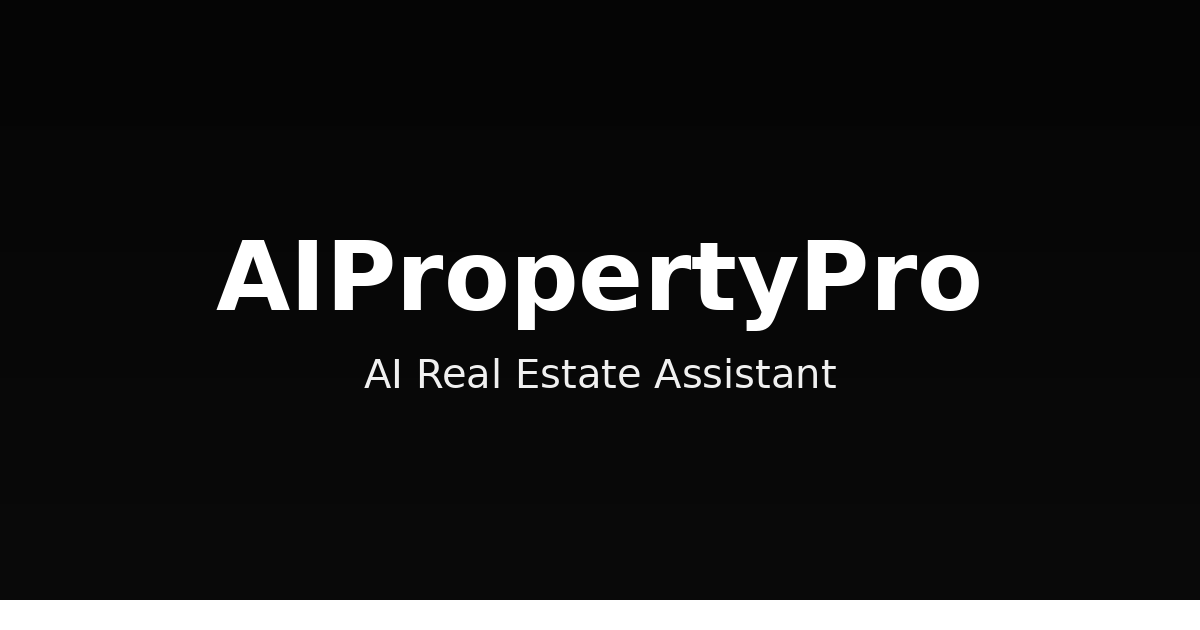 AI-Powered Real Estate Tools for Agents & Investors
